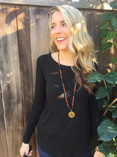 Load image into Gallery viewer, Yoga Mala | Black Onyx Rudraksha Tree of Life Pendant Pendant Neckalce | 108 Beads