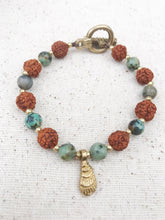 Load image into Gallery viewer, SEA Rudraksha Healing Crystal Bracelet
