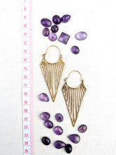 Load image into Gallery viewer, Triangle Joy Brass Earrings