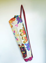 Load image into Gallery viewer, Handmade Indian Elephant Yoga Mat Bag Embroidered Vintage Boho Colorful  Ganesha