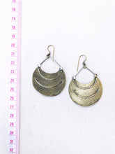 Load image into Gallery viewer, Moving Forward Brass Earrings